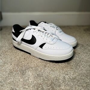 Nike Women’s Classic White and Black Sneakers